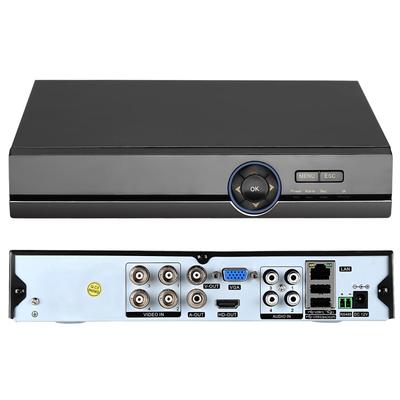 A41U-ZS 5 в 1 4-канальный двухпоточный H.264 1080N AHD DVR, Поддержка сигналов AHD / TVI / CVI / CVBS / IP(черный)