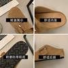 Retro Outer Wear New Bag Head Shoes 2025 Spring Lazy One Pedal Half Slippers Women's Thick-soled Lazy Slippers Casual