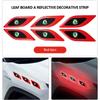 Car Side Fender Reflective Safety Strip Stickers Auto Warning Reflector Sticker For Skoda Fabia Kamiq Superb Scala Enyaq-iV MK3  CX3