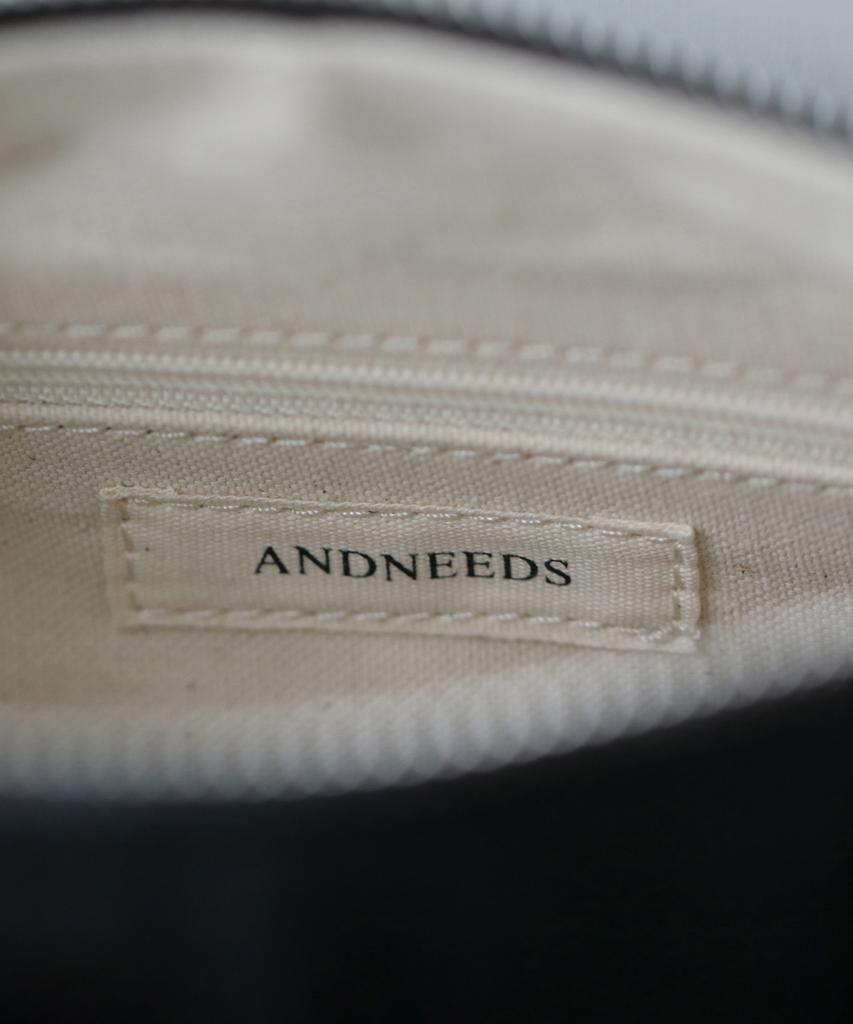 Замшевая сумка через плечо Andneeds (черный)