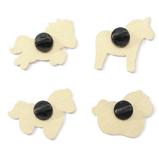 Brooch Pin 2026 Zodiac Horse Brooch Zinc Alloy Enamel Shirt Collars Scarves Badge Traditional Culture Jewelry