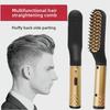 Multi-Function Electric Hair Comb: Straighten, Curl, Fluff Short Hair