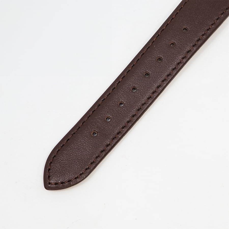 The Clock House Reasonable Series Watch Quartz Battery Operated Business Casual Green Dial Brown Leather Strap MBC5004-GR1B Men's