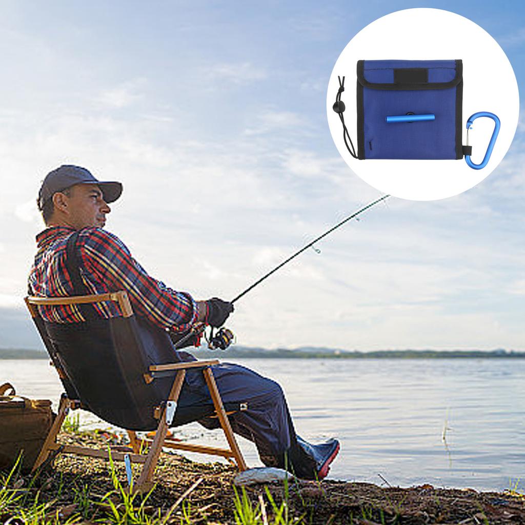 Кошельки для поводков для нахлыста с 10 прозрачными карманами для рыболовных лесок, чехол для поводка, отлично подходит для хранения поводка и поводка