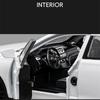 QLN2 1:32 HONDA Accord Alloy Car Model Diecast Metal Vehicles Car Model Sound and Light High Simulation Collection Childrens Toy Gift