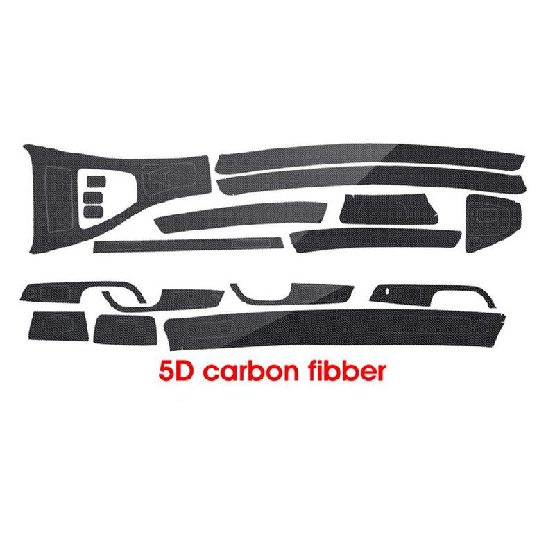 Для BMW E90 E92 E93 2005-2012 LHD 5D Салон автомобиля Отделка-обертка под карбон