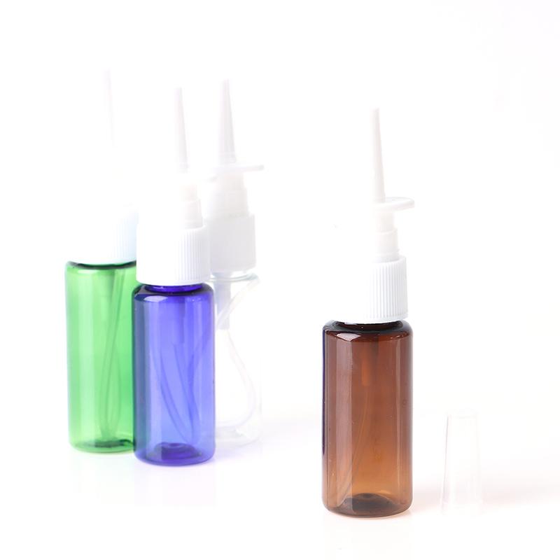 20 мл пустой пластиковый распылитель для носа с туманом, многоразовый