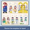 Custom Dance Education Center Door Hanger with Free Trial Class Offer