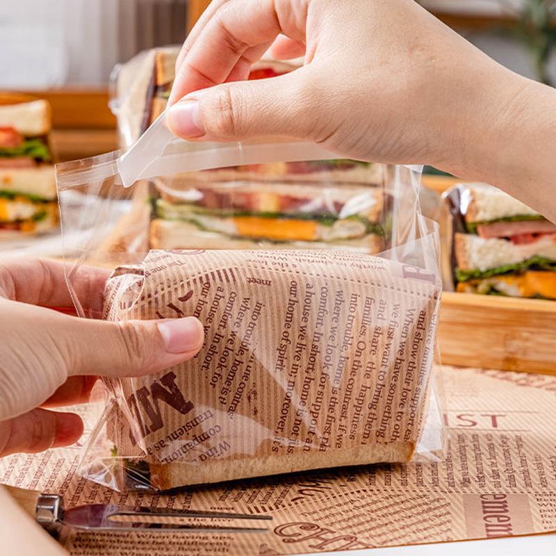 Бумага для упаковки сэндвичей, впитывающая масло и непроницаемая для масла, бумажный поднос для сэндвичей и бургеров, противень для выпечки хлеба, подложка из бумаги, которую можно резать