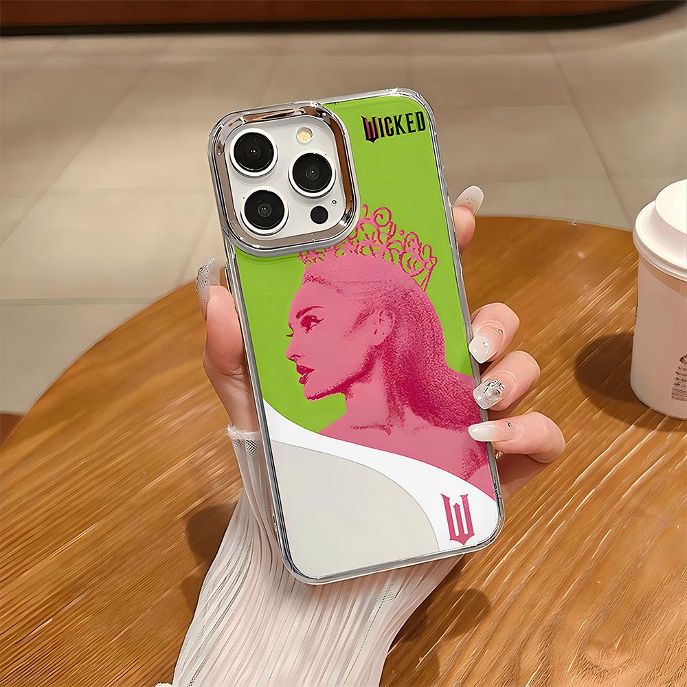 Чехол для телефона W-Wicked Часть первая для G-Glinda iPhone 17 16e 16 15 14 13 12 11mini Pro Max X XR XSMAX 8 7 Air Plus Мягкая крышка