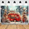 Рождественский вечер украшение фон ткань автомобиль Рождественская елка подвесная ткань гостиная спальня комната украшение дома