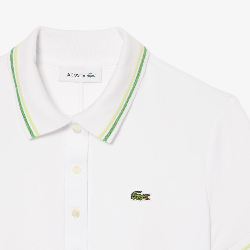 Lacoste Женское платье-поло с деталью отворота EF5288-56G3SM