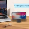 Пластиковый портативный держатель для мобильного телефона, регулируемая настольная подставка-док для всех телефонов