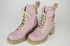 Ботинки кожаные Evromoda 2474 36 Розовые мех