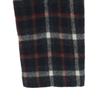 SUNSEA Сделано в Японии Шерсть Смесь клетка Длинные брюки 1 Серия черного цвета Мужские Б/У