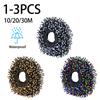 10/20/30M Fairy String Light Led Waterproof Outdoor 1/2/3Pcs Garland Street Lamp Festoon Christmas Tree Party Garden Decor Eu Us