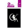 Adhesive Stencil Moon Fairy 7x10 Cm