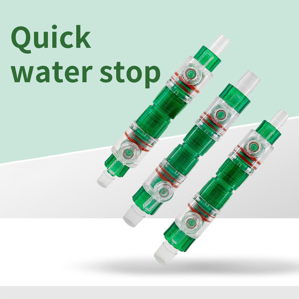 Соединитель шланга аквариума 12/16 мм с быстроразъемным соединением Easy Plug для адаптера водопроводной трубы, аксессуар для обслуживания аквариума