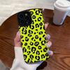 Yellow Leopard Print Case For Iphone 11 Pro Max 14 Plus 13 12 Camera Protect Shockproof Phone Cover For Iphone 7 Plus 8 Xr Xs X