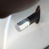 Защитные колпачки на ниппели колес автомобиля от кражи, стержень шины, колпачки для воздуха для Volkswagen CC, GOLF 7, Golf 6, MK6, Polo GTI, VW Tiguan