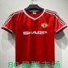 Retro Soccer Jersey Man Utd Arsenal City Vintage Football Shirt 7 Ronaldo Training Wear