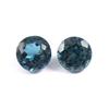 Natural Blue Green Tourmaline Round Pair 18 Ct Beautiful Loose Gemstones