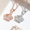 Танцующая подвеска на ключицу, японская и корейская версия простого дизайна, умное ожерелье в форме бьющегося сердца