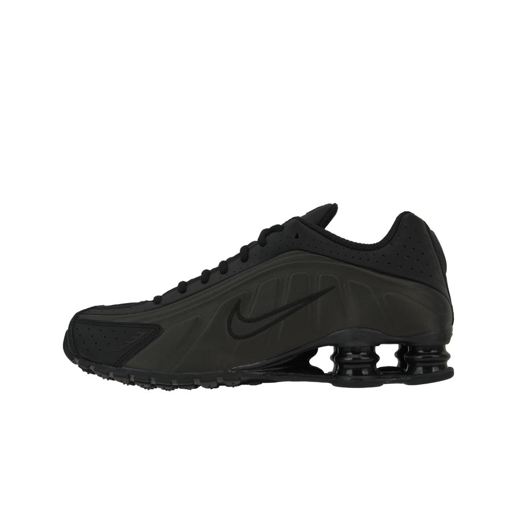 Nike Мужские кроссовки Shox R4 Triple Black 2025 Ярко-малиновый HQ1988-001