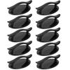 10pcs Black Door Auxiliary Pull Handle Self Stick Cabinet Knobs Sturdy Drawer Knobs  Cupboard