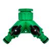 2 Way Y Shape Hose Splitter, Garden Water Pipe Connector with Switch Valve for Outdoor Watering Car Washing