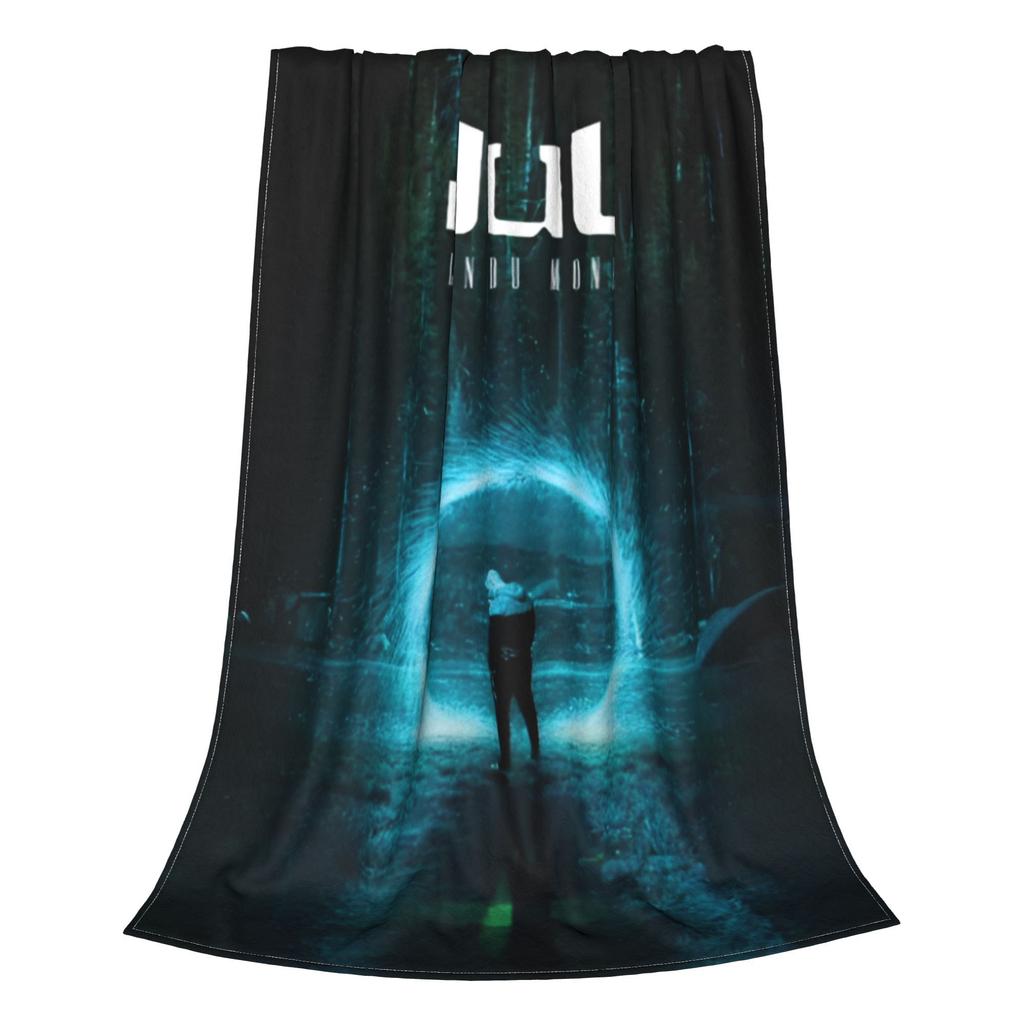 JuL C'est Pas Des Lols Fleece Throw Blankets French Rapper Blankets for Bed Travel Lightweight Bedroom Quilt