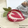 Dragon Fruit Design Fruit Print Hair Claw Strawberry Shark Hair Clip Hair Claw  For Women Girls