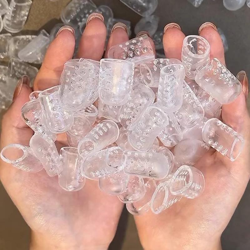 New Silicone Transparent Toe Caps Breathable Anti-Friction Toe Protector Prevents Blisters Toe Caps Cover Pain Relief Foot Care