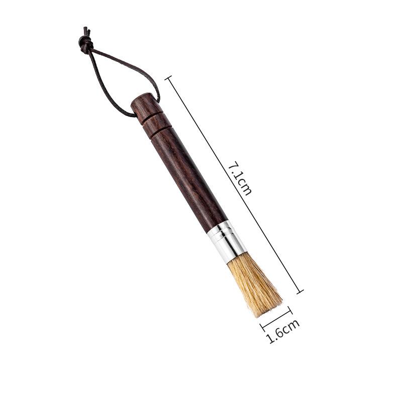 Набор щеток для чистки кофемолки: Удаление пыли и грязи из щелей щеточной насадкой