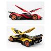 1/32 Lamborghini V12 Sports Car Simulation Diecast Metal Alloy Model Car Sound Light Pull Back Collection Kids Toy Gift A655