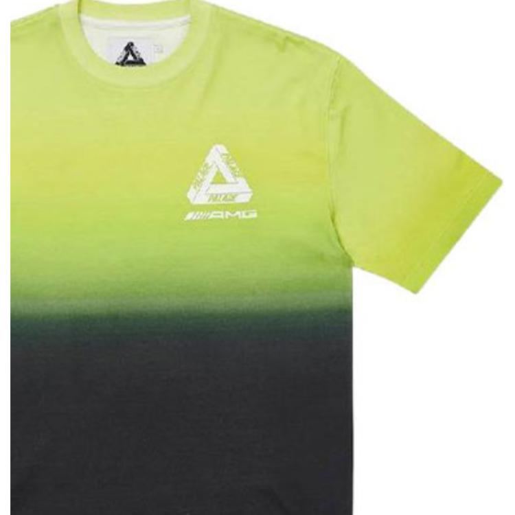 Palace Футболка X AMG 2.0 New York черные/лаймовые топы унисекс, разноцветные P22AMGTS003