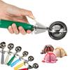 Stainless Steel Ice Cream Ball Scoop Press Design Fruit Scoop Ice Cream Digger  Watermelon