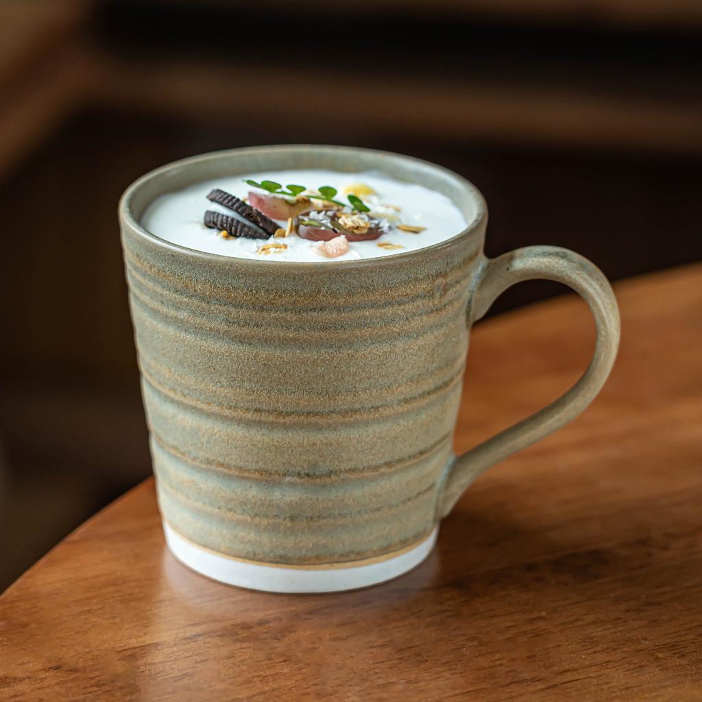 Retro Mug, Breakfast Cup, High-Value Souvenir Cup, High Temperature Resistant Ceramic Cup, Personal Household Tea Cup