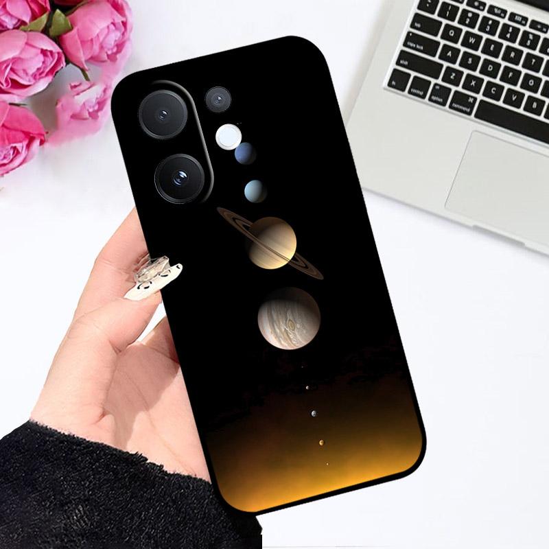 Для VIVO T4 Pro T4Pro 5G Чехол V2510 Модный Милый Мультяшный Мягкий Силикон ТПУ Задняя Крышка Чехол Для VIVO V60 V 60 VIVOV60 Чехлы для Телефона