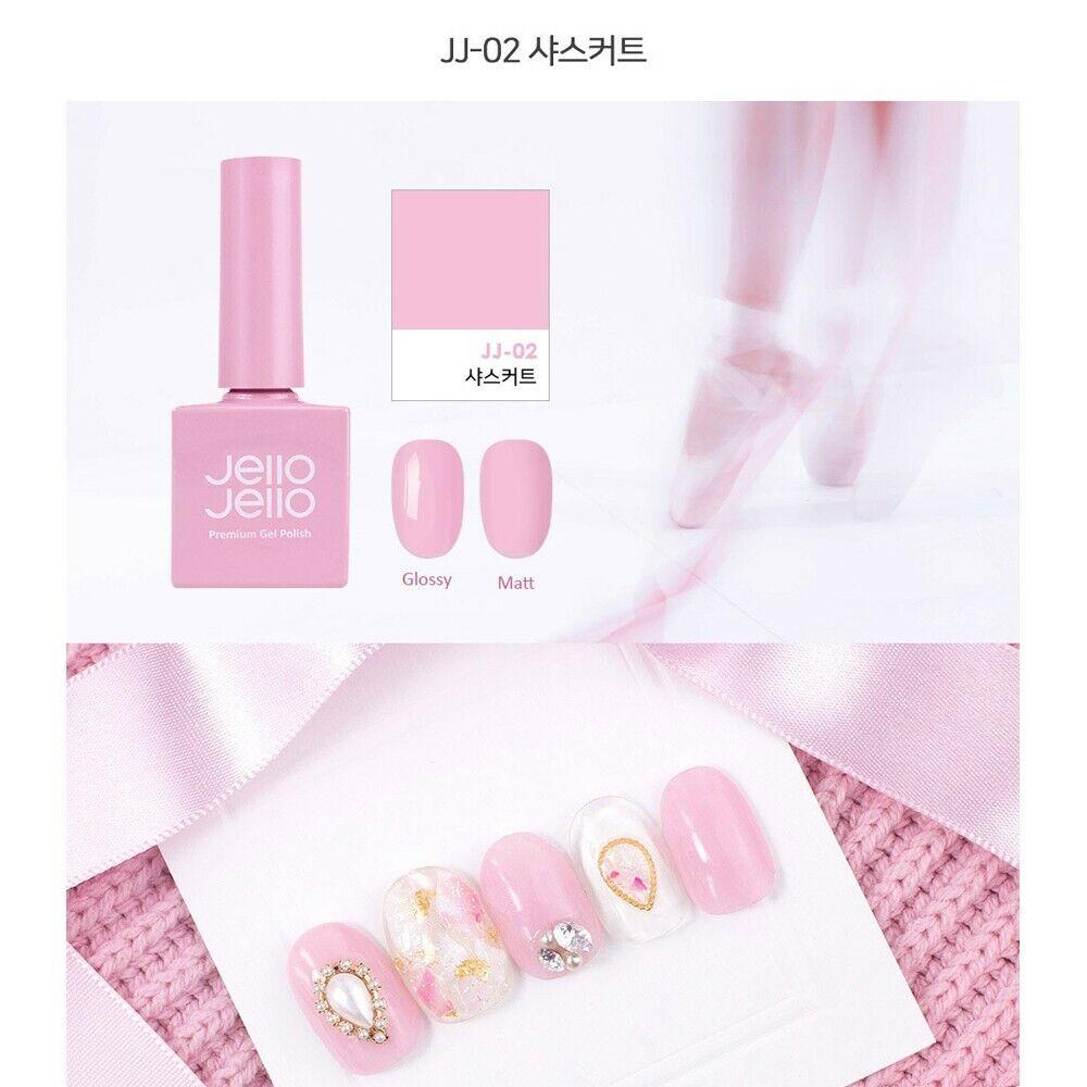 Jello Jello 365 My Jelly Syrup Edition Gel Nail Polish 6 Color Set KBeauty, Премиальный бренд гелевых ногтей, Корейская косметика, образец