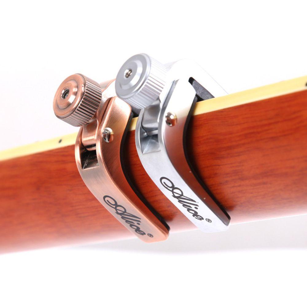 С силиконовой накладкой зажим для настройки гитары с держателем для медиаторов зажим для быстрой смены гитары электрогитара