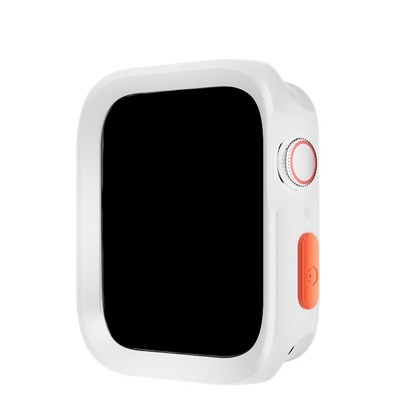 Soft TPU Shockproof Bumper Cover For Apple Watch 40mm 41mm 44mm 45mm 49mm Full-scale Anti-drop Case For iwatch 9 8 7 6 5 4