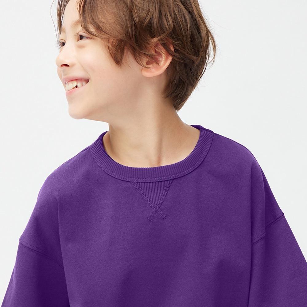 GU by Uniqlo Kids  Unisex  Sweatshirt  5 Minute Sleeve 