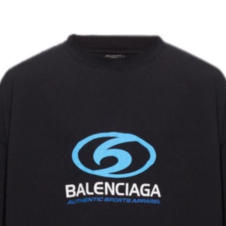 Balenciaga Logo Printed Crewneck Sweatshirt 739027TPVU61165