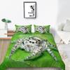 3D Spider Pattern Luxury Home Bedding Set Full Size Quilt Cover and Pillowcase 2 or 3 Insect Print Washable and Comfortable Bedding