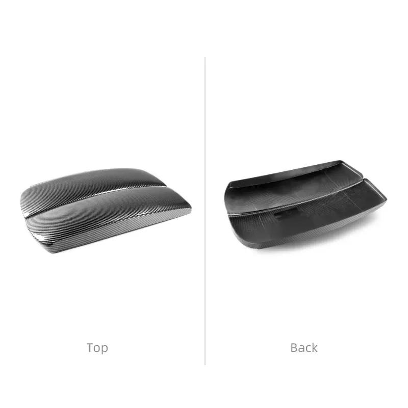 For BMW X5 E70 X6 E71 Series E53 F15 E72 ABS Carbon Fiber Car Interior Armrest Box Cover Panel Trim Performance Accessories