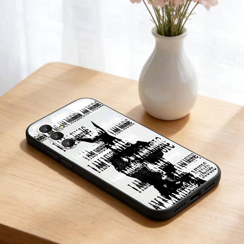 Я МУЗЫКА Playboi C-Carti Чехол для телефона Samsung Galaxy A73,A21s,A22,A31,A52,A53,A71,A41Мягкий Черный Корпус