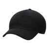 Nike Solid Color Design Corduroy Baseball Cap Unisex Caps Black FB5375