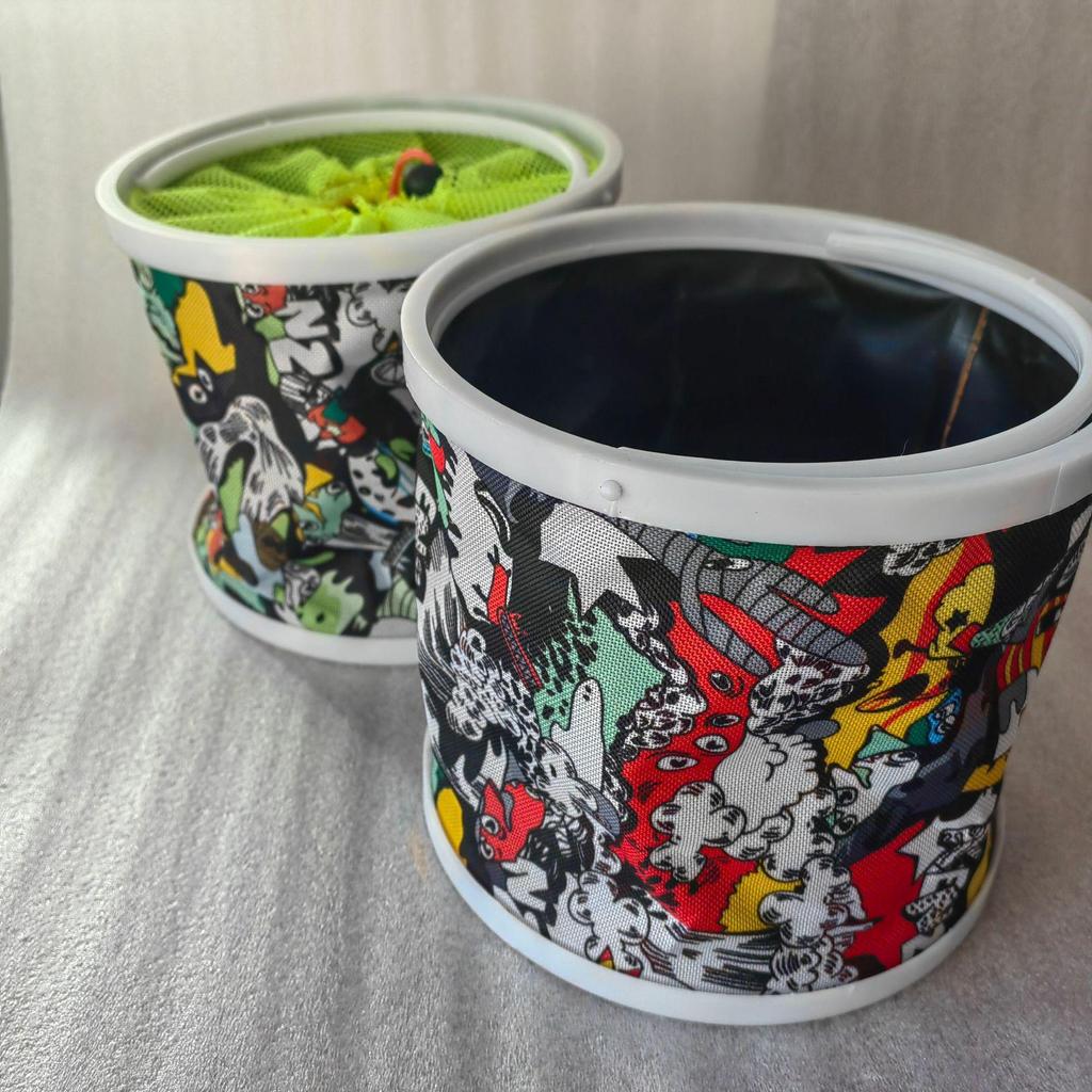 Portable Outdoor Folding Canvas Fish Bucket