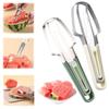 Watermelon Fork Stainless Steel Watermelon Popsicle Cutter Watermelon Cutting Machine Slicing Tool Melon Cutter Portable Fruit
